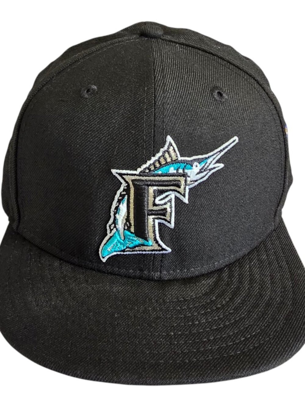 Florida Marlins New Era 59Fifty Fitted Wool Cap 1997 World Series Size 8 1/8